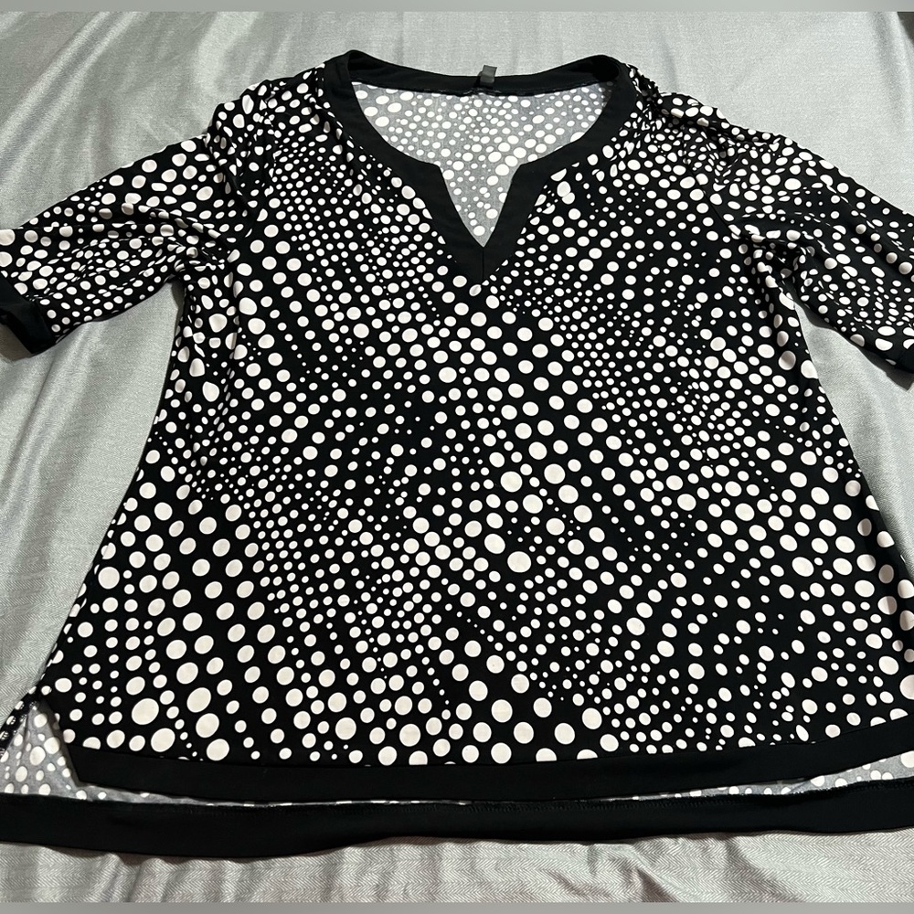 Women Lapis Blouse Size (2X)